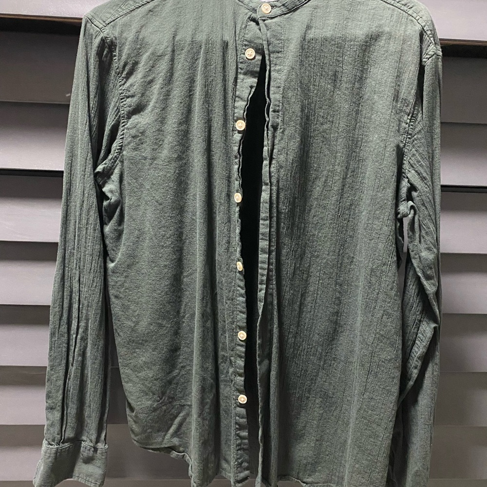 Men's Green Casual Shirt